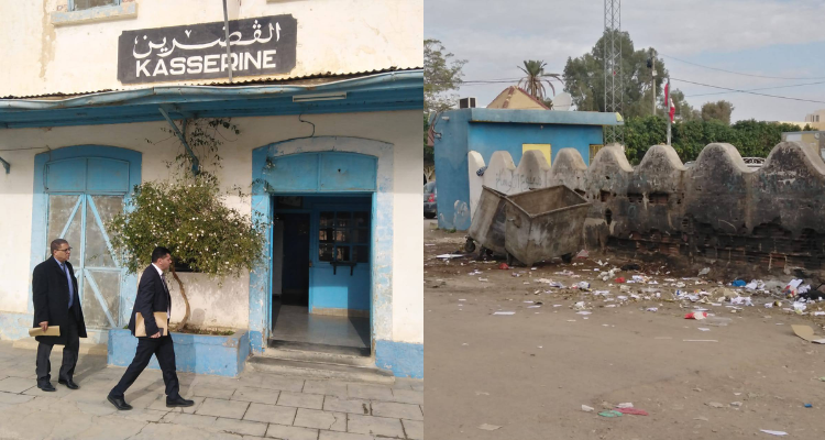 Le Gouverneur de Kasserine décide de renvoyer le dossier de la branche de la compagnie ferroviaire aux intérêts de la Présidence de la République