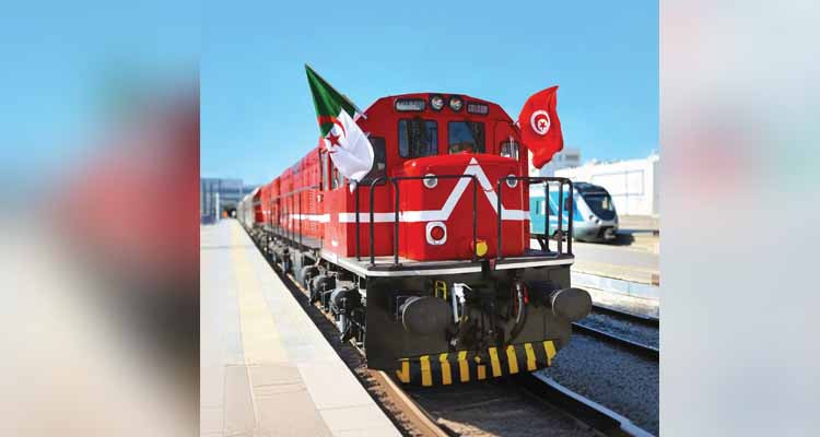 La modification de la période du train Tunis voyage, Algérie à l'occasion du Ramadan