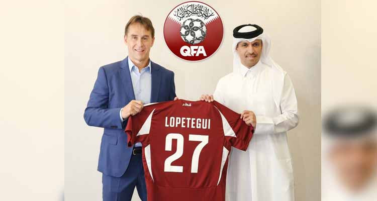 Le Lopetegui espagnol est un nouvel entraîneur pour l'équipe qatari