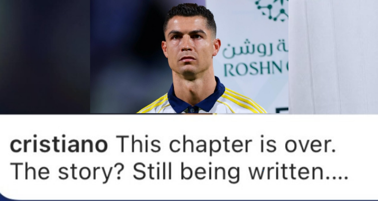 Ronaldo fait allusion à la fin de sa carrière avec la victoire