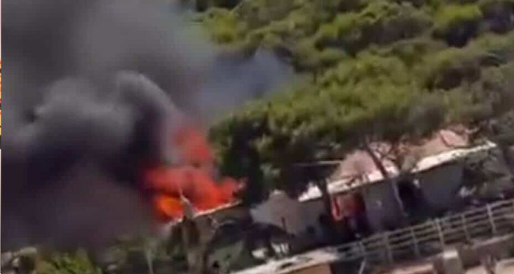 Bizerte: un incendie dans un espace familial dans la forêt de sable
