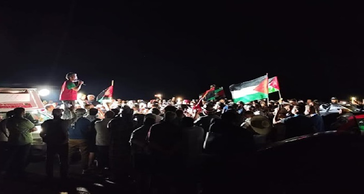 Le convoi est à la périphérie de Sirte, et c'est ce qui a été convenu avec les forces de sécurité dans l'est de la Libye