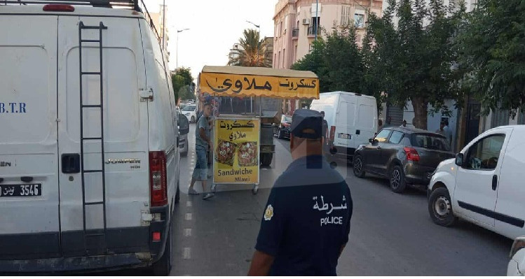 Continuez une campagne pour résister à une exploitation excessive du trottoir