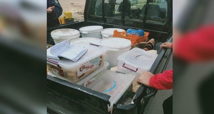 L'autorité de sécurité alimentaire saisit plus d'une demi-tonne de matériaux corrompus