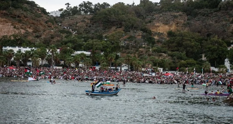 La flotte Al -Samoud navigue aujourd'hui en direction de Bizerte