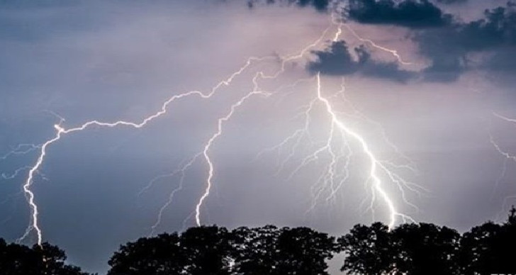 La chaleur est une diminution des orages dans ces entités