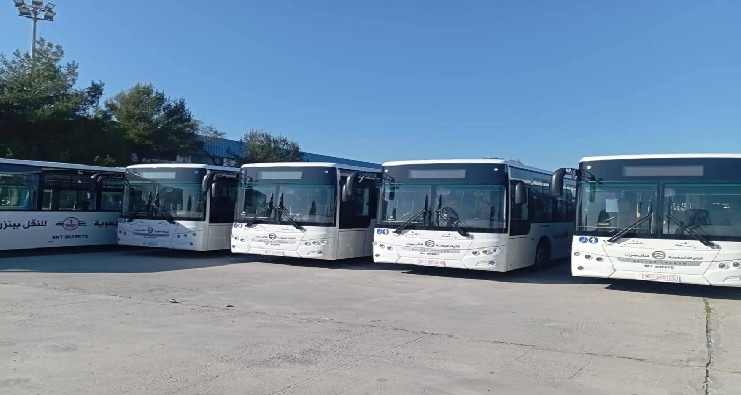 La Société des Transports de Bizerte reçoit 23 nouveaux bus chinois