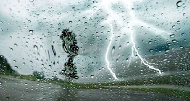 Vents forts, orages et fortes pluies dans ces zones aujourd'hui