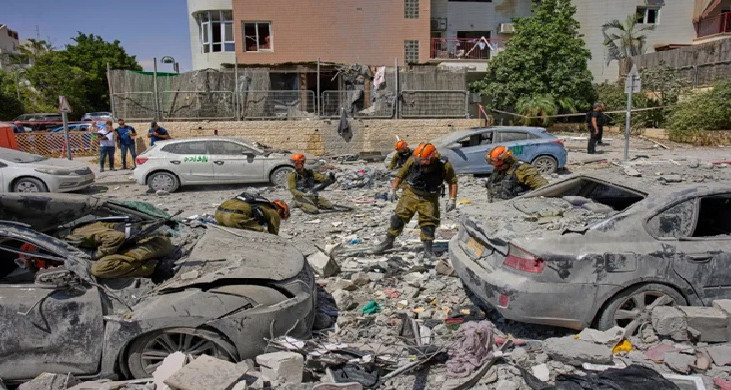 17 personnes ont été blessées à Beer Sheva, dans le sud d'Israël, à la suite d'un missile iranien
