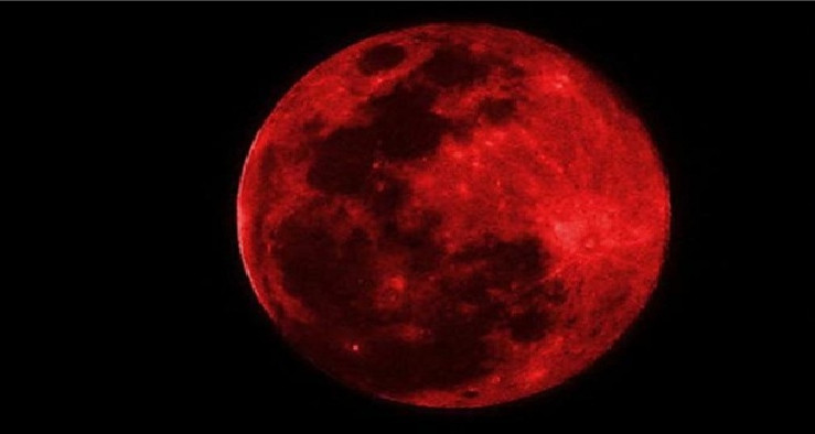 Eclipse totale de Lune aujourd'hui