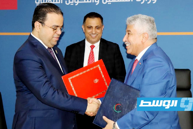 Signature d'un protocole d'accord entre la Libye et la Tunisie sur la régulation du marché du travail et le développement de la formation professionnelle