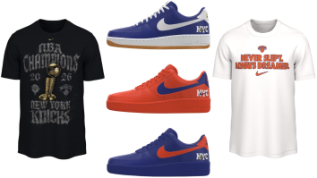 Célébrez le championnat des New York Knicks avec des équipements Nike sous licence officielle !