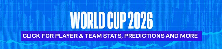 Statistiques de la Coupe du Monde de la FIFA Opta